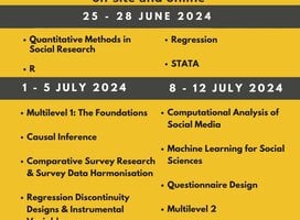 RECSM Summer Methods School program