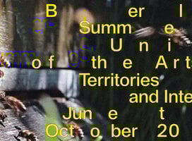 Berlin Summer University of the Arts poster