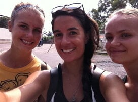 groups of interns experiencing Liberia while making impact on local communities 