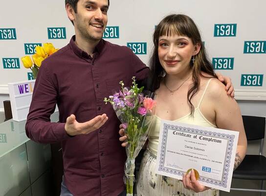 iSAL graduate certificate