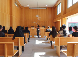 Mock Court at Phoenicia University