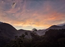 A view of dusk 