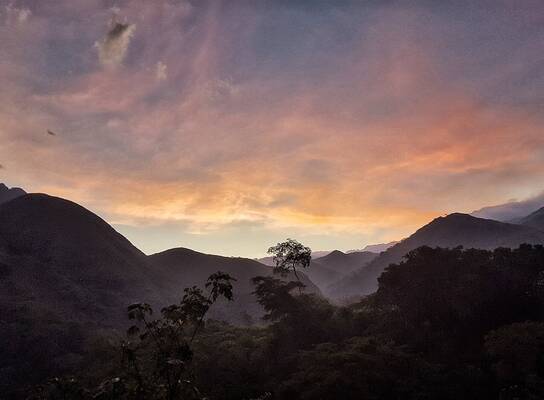 A view of dusk 