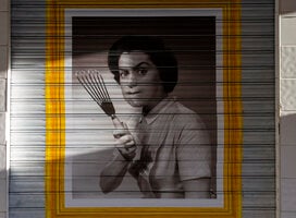 Woman painting