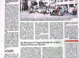 Our interns in Cluses making headlines