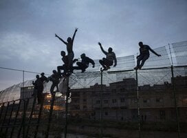 migrants fence