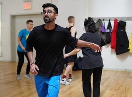 A MOPTOP Student enjoying a house technique class.