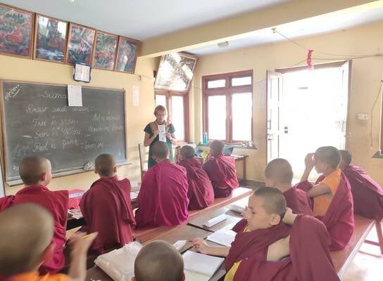 Volunteer in Buddhist Monastery in Nepal