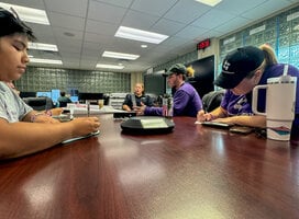 team preparing to respond