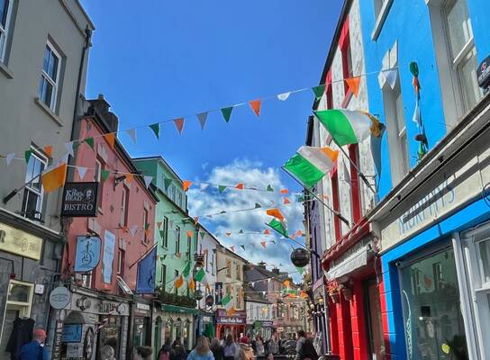 Street view of Galway, Ireland!