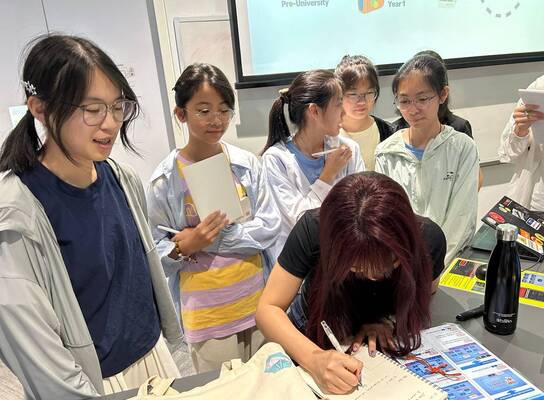 Students hand-on activities in the classroom