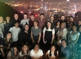 Interns from The Intern Group on location in Hong Kong