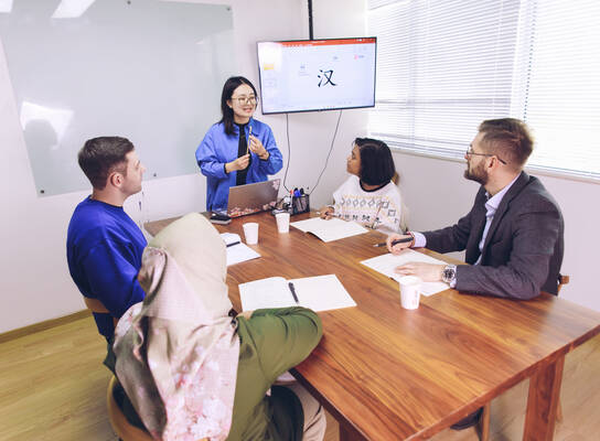 Group Class on Campus