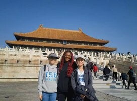 ISB GAP Students at Forbidden City in Beijing 