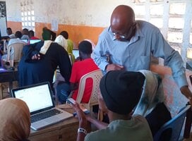 ICT training sessio