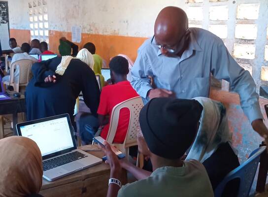 ICT training sessio