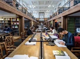 Students studying in Wills Memorial Library_ CREDIT: Dan Rowley
