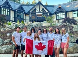L&E World Camp Canada Leaders at Shawnigan Lake