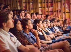 Listening to Guest Speaker