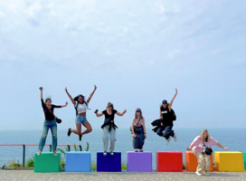 Students in South Korea