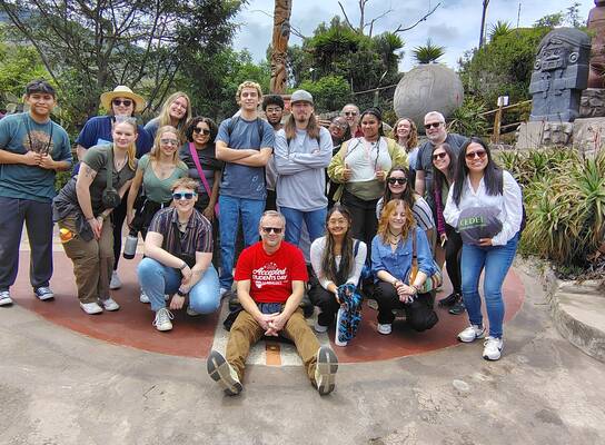International Students in the Middle of the World 