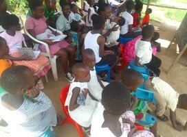 our children  at site