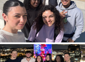 Team members at team building events