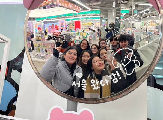 AIFS Abroad participants in Seoul, South Korea
