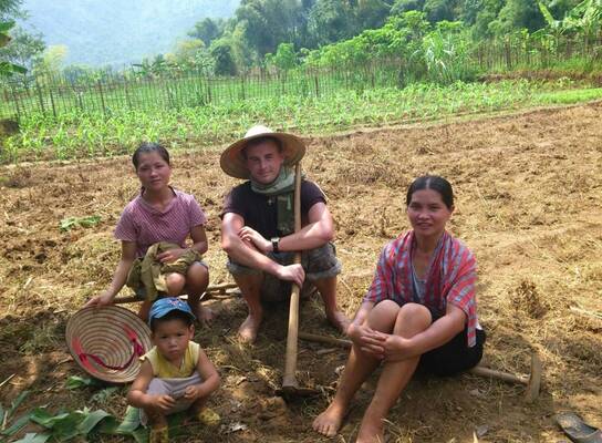 Volunteer in Vietnam organic farming