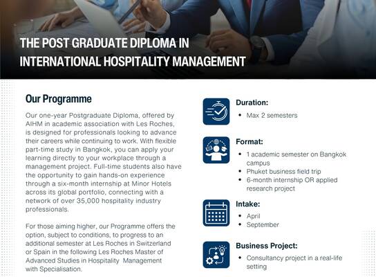 Programme Introduction