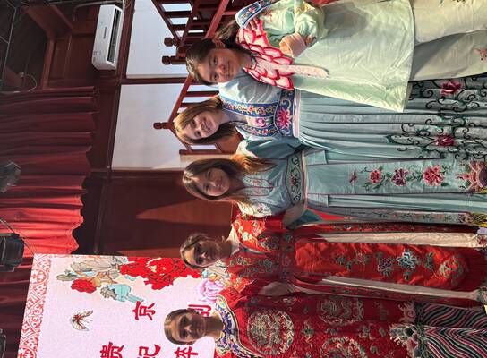 JADE Ambassadors at the Beijing Opera