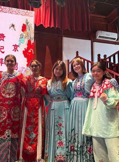 JADE Ambassadors at the Beijing Opera