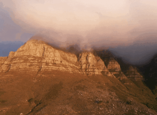Table Mountain in Cape Town South Africa
