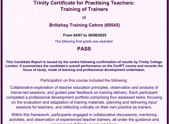 CertPT Report