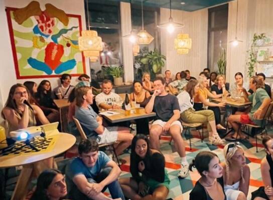 quiz night in Florence 