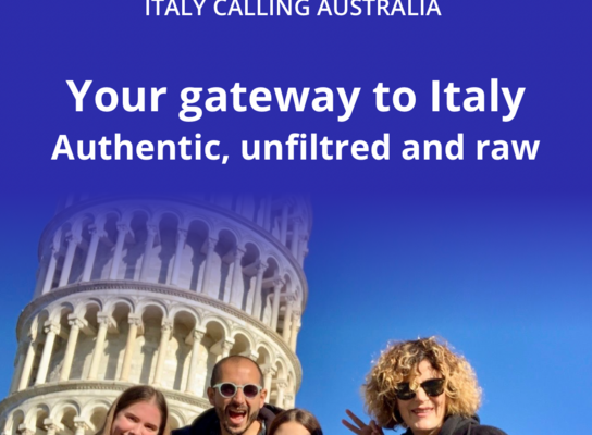 Italy calling Australia