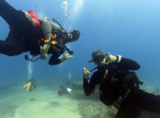 Diving