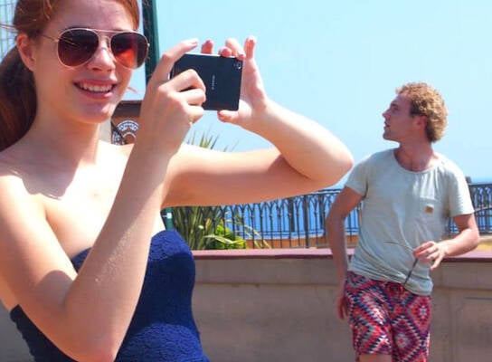French language student in Nice