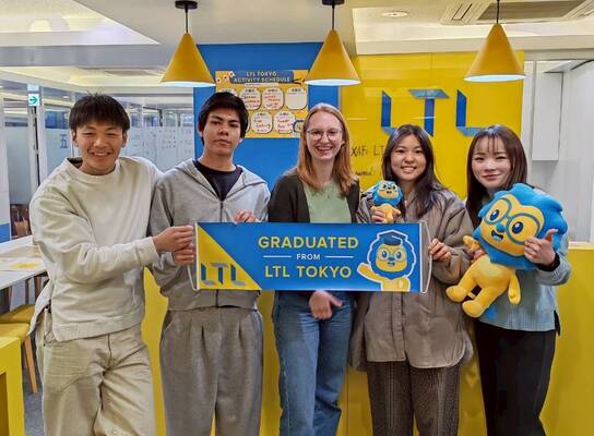LTL Tokyo Students with their teachers