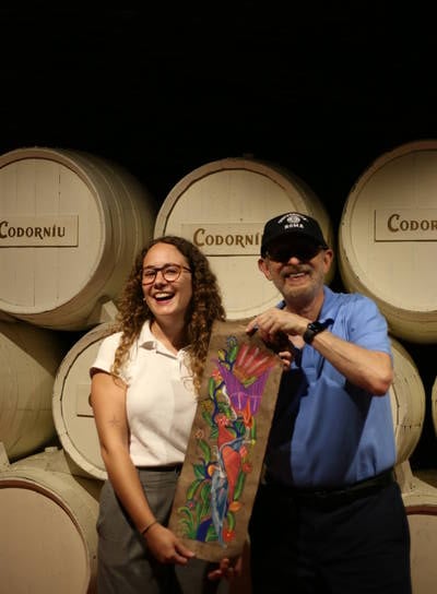 Professional Visit to Codorníu Wine Cellars in Spain