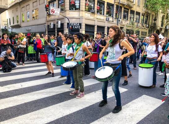 Protest in Argentina