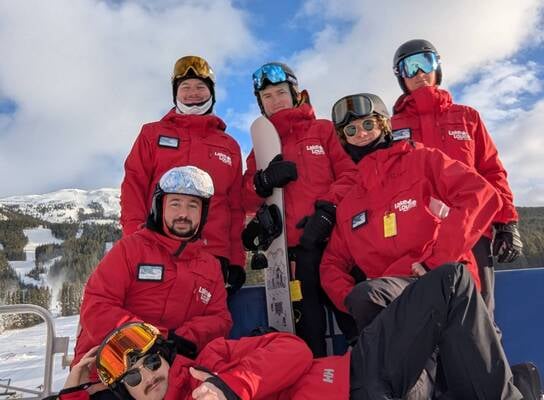 Snowboard instructors