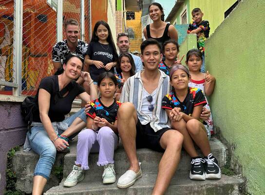 Voluntours Colombia - children in Bucaramanga