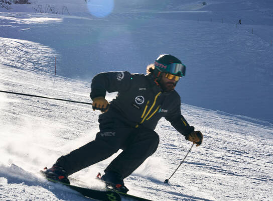Skiing in Switzerland