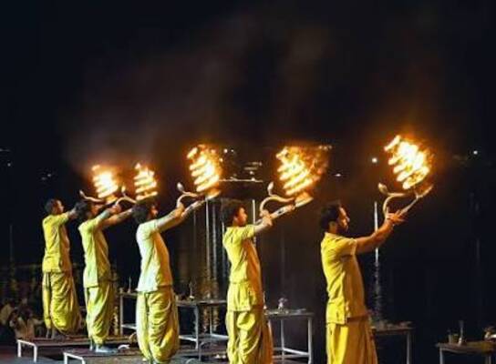 Ganga Arti Rishikesh.