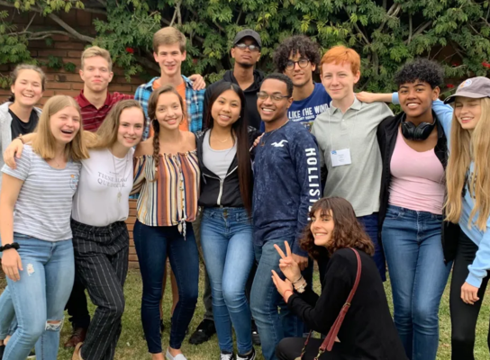 AFS students in Costa Rica