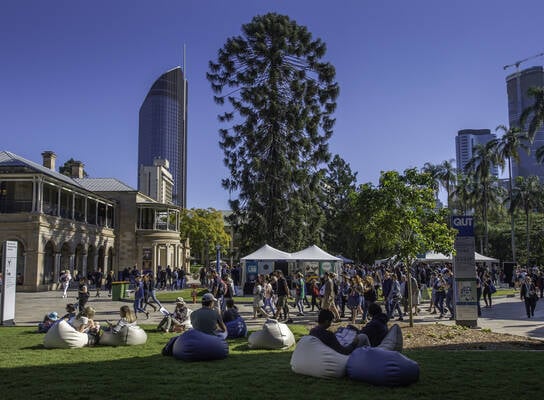 QUT outdoor event!