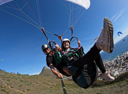 Paragliding in Cape Town