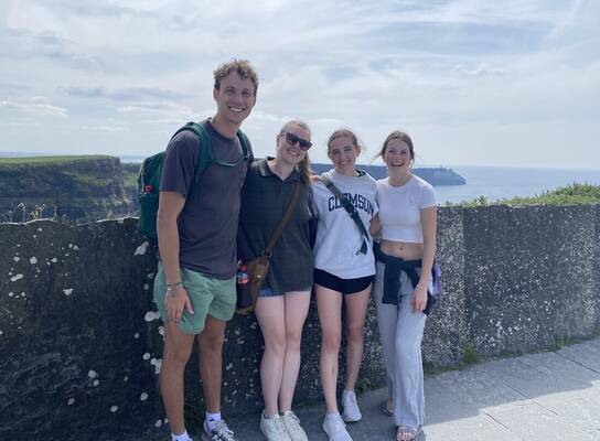 Cliffs of Moher with Friends