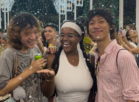 Friends in Singapore